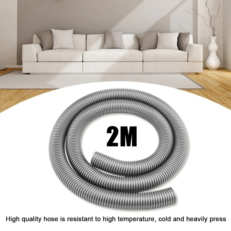 EVA Vacuum Cleaner Hose Flexible Gray Hose Household Inner 32mm Outer 39mm Universal New Practical Useful Durable
EVA Vacuum Cleaner Hose Flexible Gray Hose Household Inner 32mm Outer 39mm Universal New Practical Useful Durable