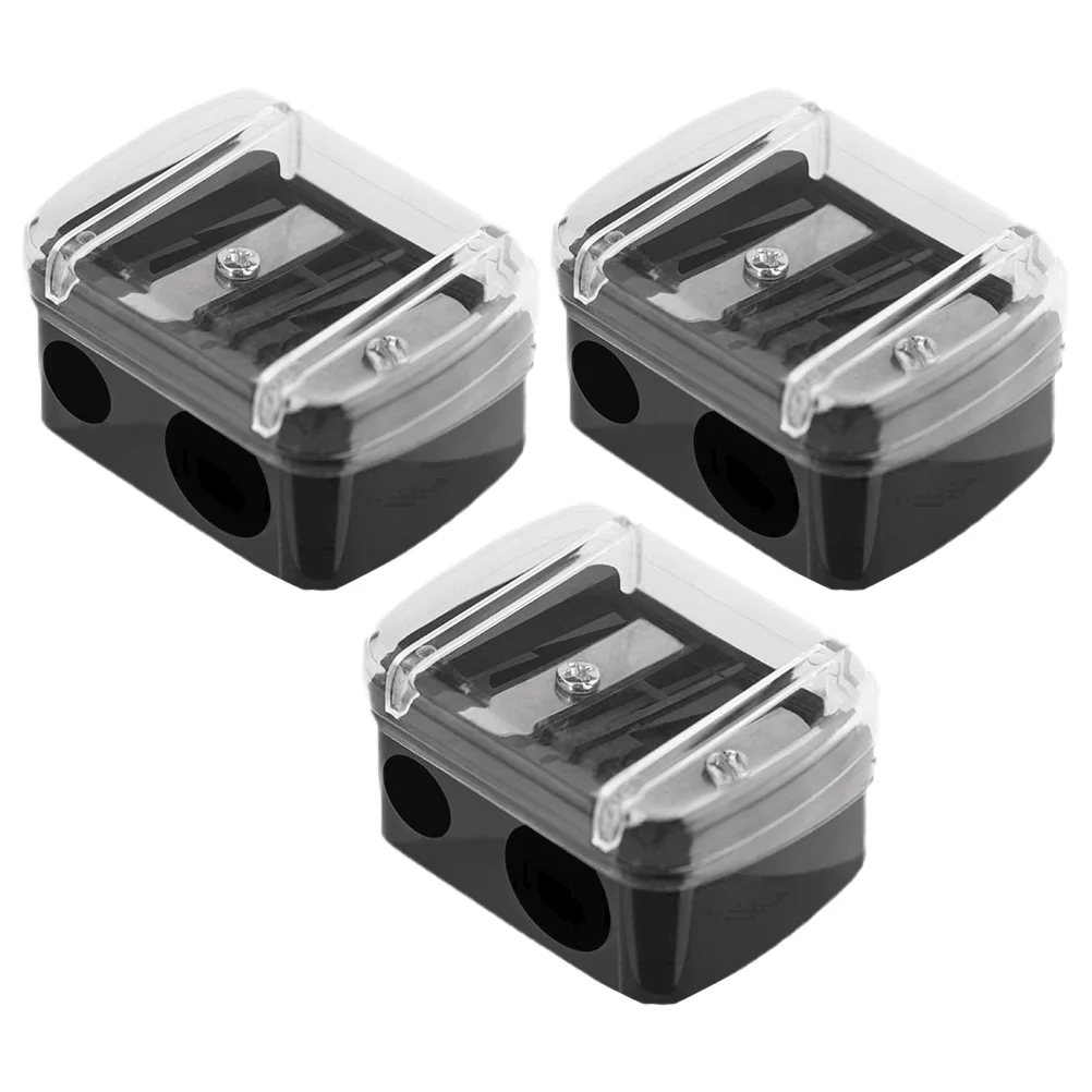 3pcs Pencil Sharpener Tools Double Hole Sharpeners Sharpening Tools
3pcs Pencil Sharpener Tools Double Hole Sharpeners Sharpening Tools