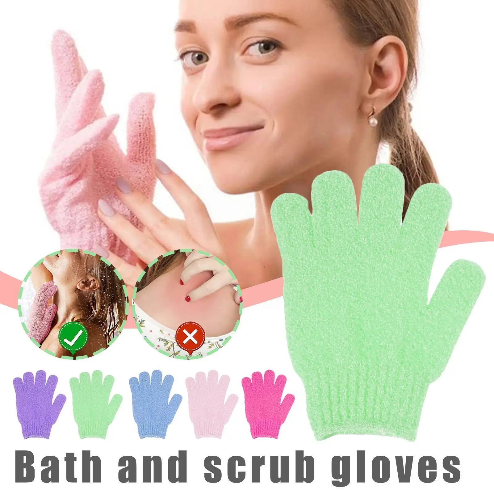 Bath For Exfoliating Glove Cleaning Body Massage Sponge Wash Skin Moisturizing Spa Bath Glove Shower Tools Cleaning Brush P8d4
Bath For Exfoliating Glove Cleaning Body Massage Sponge Wash Skin Moisturizing Spa Bath Glove Shower Tools Cleaning Brush P8d4