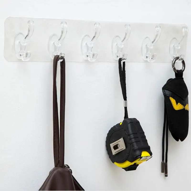 Household Non-marking Nail-Free Powerful Hooks Wall Door Hanger Rack For Clothes Bags Bathroom Towel Kitchen Organizer Hook
Household Non-marking Nail-Free Powerful Hooks Wall Door Hanger Rack For Clothes Bags Bathroom Towel Kitchen Organizer Hook
