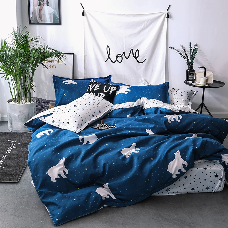 3PCS Arctic Sky Print Duvet Cover Pattern Bedding Set, Soft Comforter Cover with Zipper Closure, Blue Quilt Cover & Pillowcases
3PCS Arctic Sky Print Duvet Cover Pattern Bedding Set, Soft Comforter Cover with Zipper Closure, Blue Quilt Cover & Pillowcases