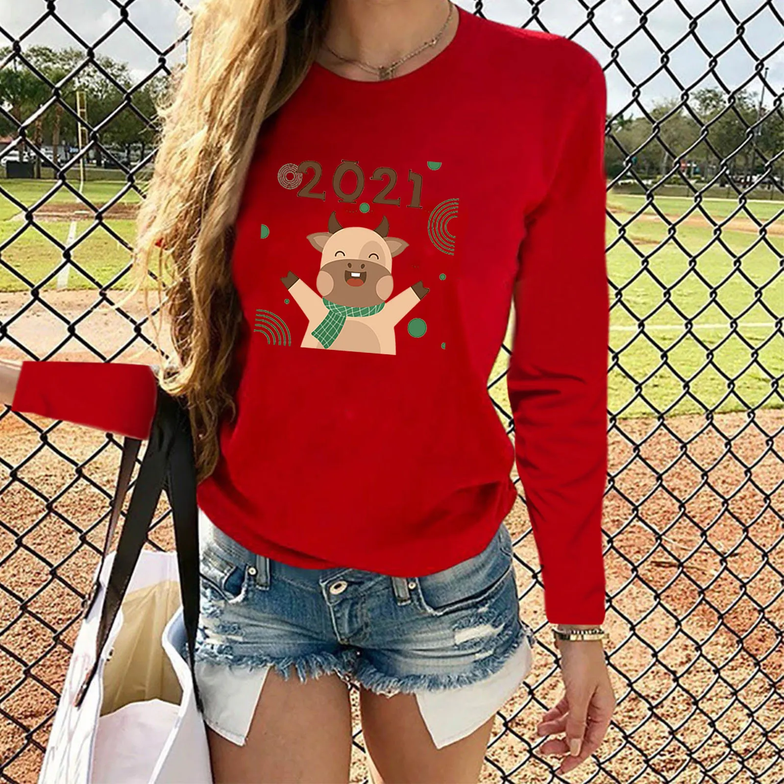 Tunics Blouse Women's Years Long Lady Happy sleeve T-shirt 2021 O-Neck Tops Women's Blouse Cute Graphic Tees Vintage Apparel
Tunics Blouse Women's Years Long Lady Happy sleeve T-shirt 2021 O-Neck Tops Women's Blouse Cute Graphic Tees Vintage Apparel