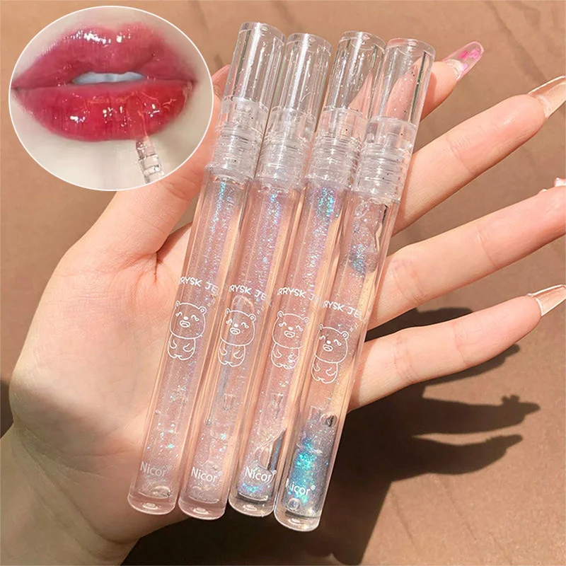 Mirror Glossy Transparent Lip Gloss Clear Lipgloss Moisturizer Shiny Crystal Jelly Lipstick Reduce Lip Lines Makeup Cosmetics
Mirror Glossy Transparent Lip Gloss Clear Lipgloss Moisturizer Shiny Crystal Jelly Lipstick Reduce Lip Lines Makeup Cosmetics