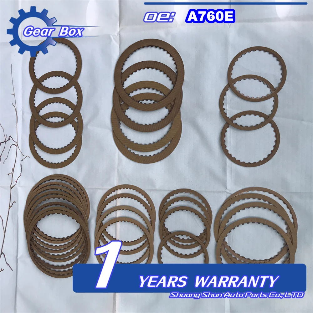 Auto Parts A760E Automatic Transmission Friction Pads Kit for Toyota Crown Razor 3.0L
Auto Parts A760E Automatic Transmission Friction Pads Kit for Toyota Crown Razor 3.0L