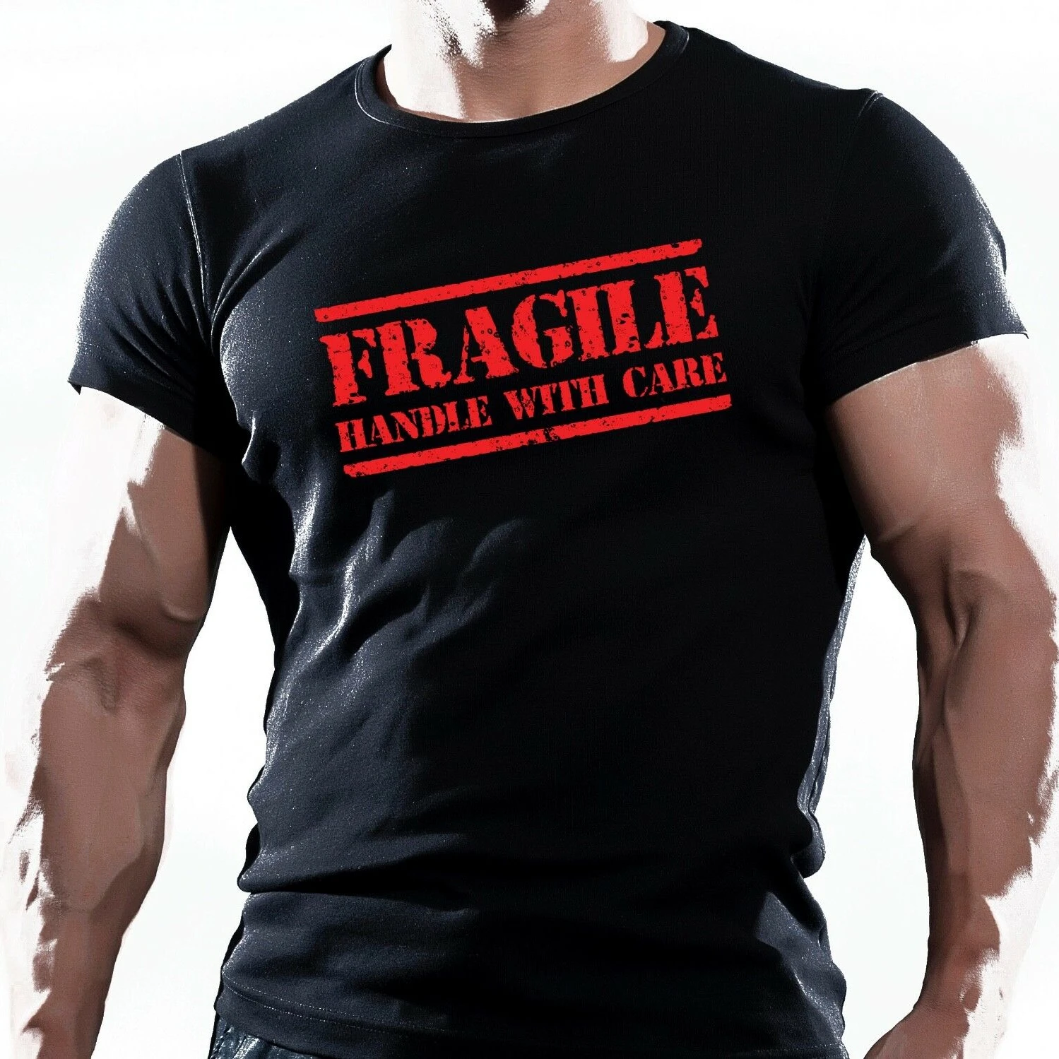 Fragile Handle with Care. Combat Bodybuilding Training T Shirt. New 100% Cotton Short Sleeve O-Neck T-shirt Casual Mens Top
Fragile Handle with Care. Combat Bodybuilding Training T Shirt. New 100% Cotton Short Sleeve O-Neck T-shirt Casual Mens Top