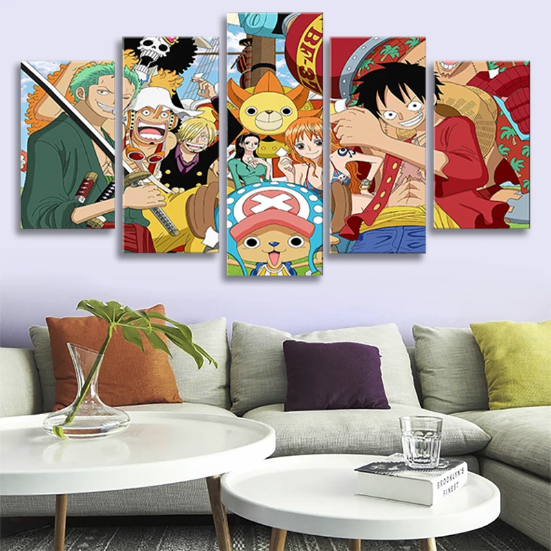 5 Pieces Anime Modular Picture HD Printing Modern Canvas Wall Art Home Decor Poster Frame Living Room
5 Pieces Anime Modular Picture HD Printing Modern Canvas Wall Art Home Decor Poster Frame Living Room