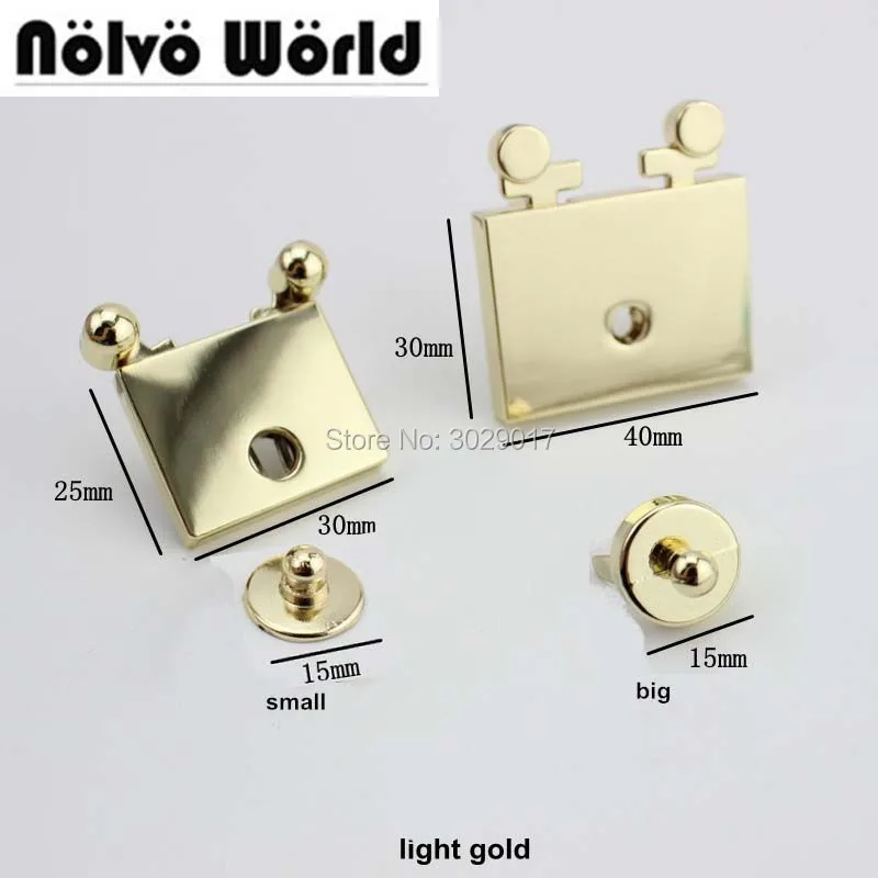 10sets Press lock Light gold color clasp closured,DIY beauty lock new style for women handbag, suppliers and manufacturers
10sets Press lock Light gold color clasp closured,DIY beauty lock new style for women handbag, suppliers and manufacturers