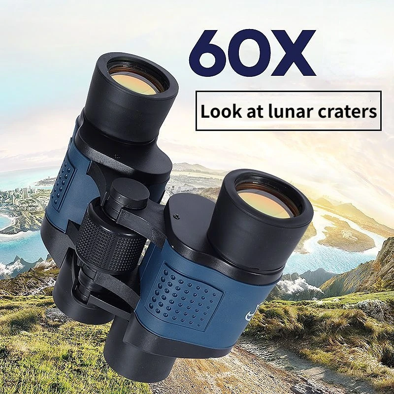 Binoculars 60X60 High Magnification Long Range Professional Telescope Portable Eyepieces Night Vision Binoculars
Binoculars 60X60 High Magnification Long Range Professional Telescope Portable Eyepieces Night Vision Binoculars