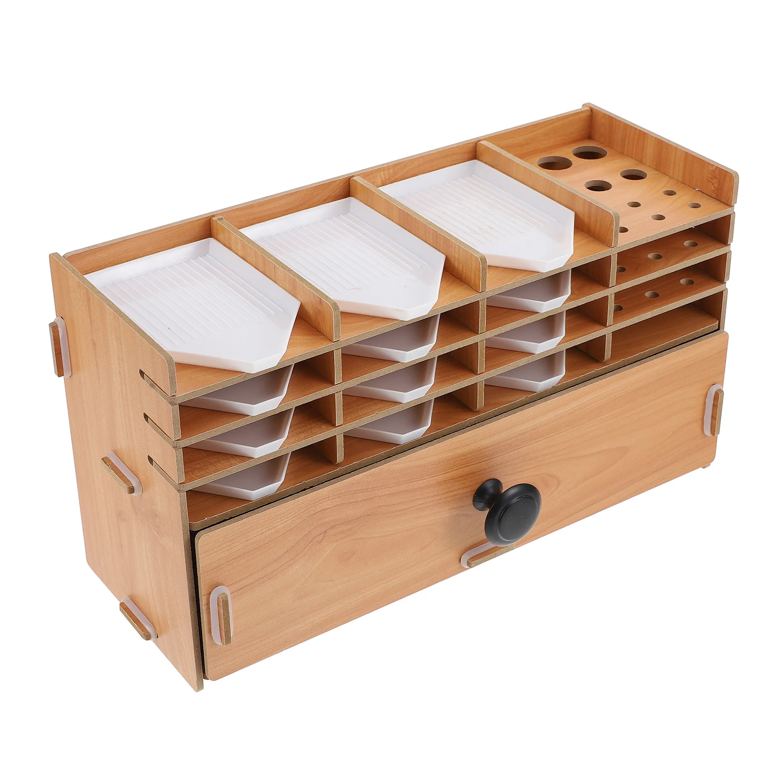 1 Set Wood Storage Box Diamond Dotting Tool Storage Case Beads Storage Plates
1 Set Wood Storage Box Diamond Dotting Tool Storage Case Beads Storage Plates