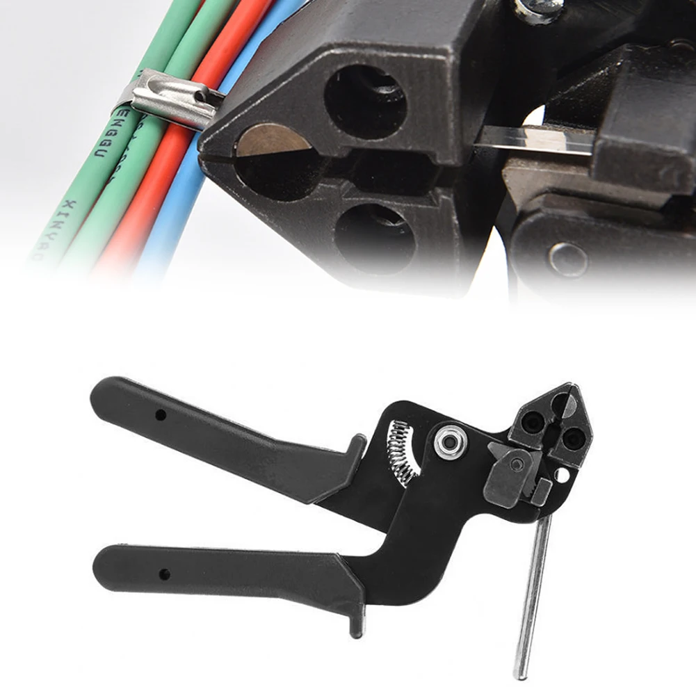 HCS Cable Ties Pliers W/100Pcs Stainless Steel Cable Ties Fastening Strap Cutter Tool Automatic Zip Wrap Locking Ties
HCS Cable Ties Pliers W/100Pcs Stainless Steel Cable Ties Fastening Strap Cutter Tool Automatic Zip Wrap Locking Ties