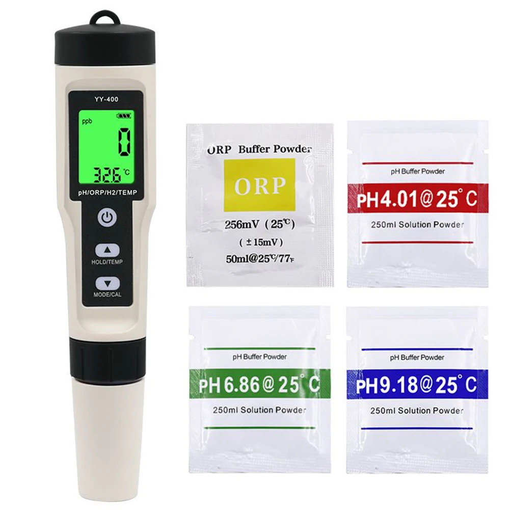 Brand New High Quality Test Pen Temperature Tester Water Quality 4 In 1 Accessories Backlight Hydrogen-Rich Meter
Brand New High Quality Test Pen Temperature Tester Water Quality 4 In 1 Accessories Backlight Hydrogen-Rich Meter