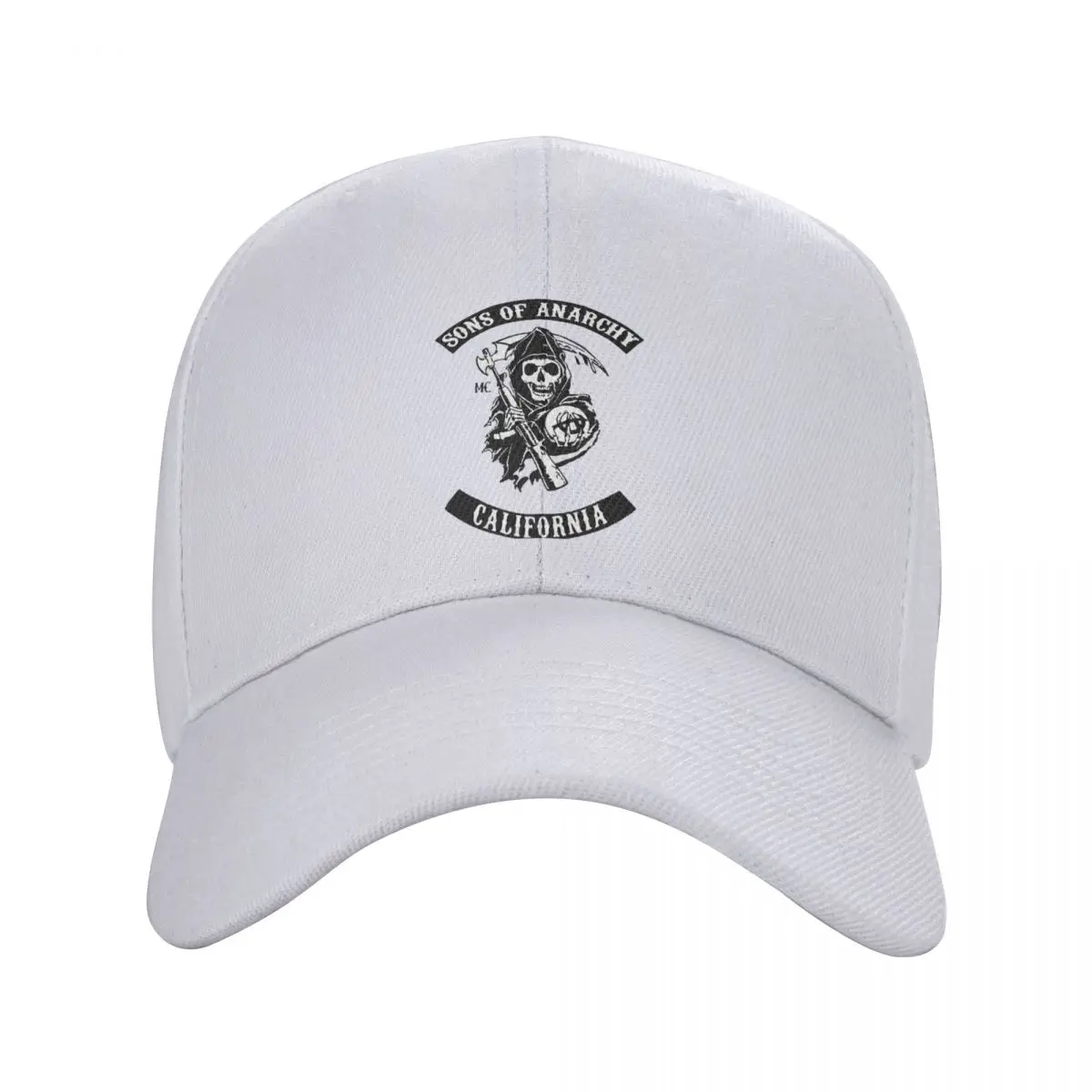 Sons Of Anarchy Baseball Cap for Men Women Adjustable The Death Reaper Dad Hat Outdoor Snapback Summer Hats 
Sons Of Anarchy Baseball Cap for Men Women Adjustable The Death Reaper Dad Hat Outdoor Snapback Summer Hats