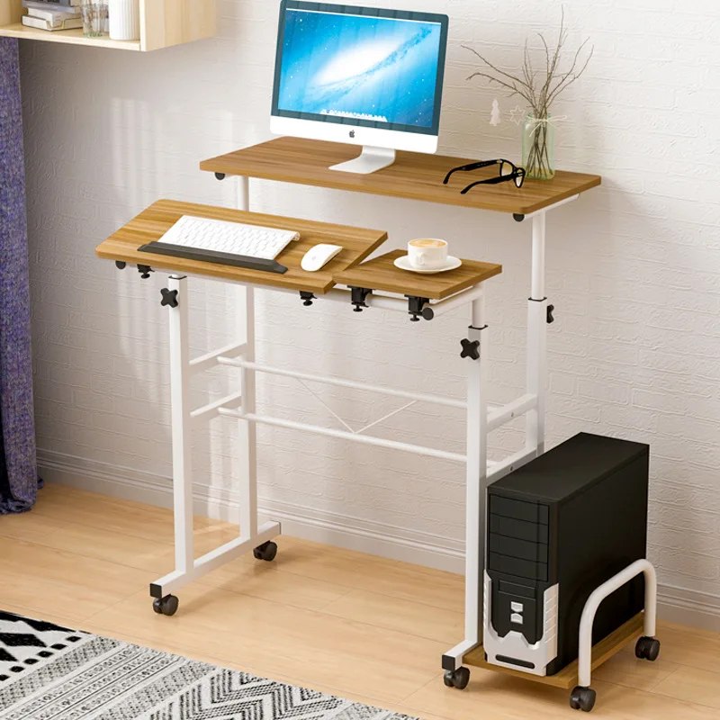 Standing computer desk simple desk desktop home simple movable lift learning table
Standing computer desk simple desk desktop home simple movable lift learning table