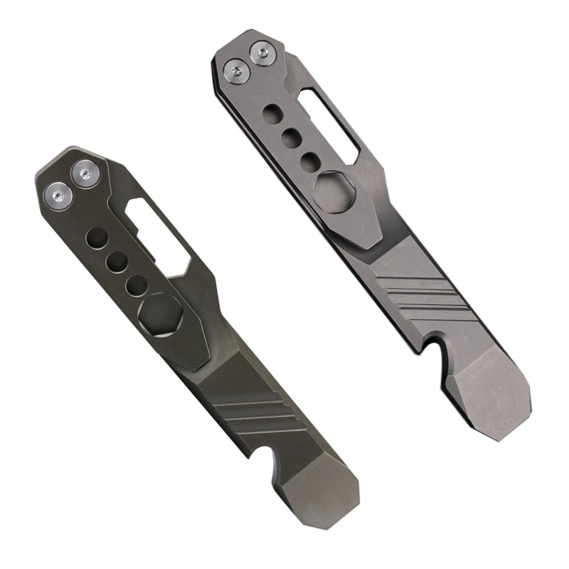 E9LE EDC Gadget Bottle Opener Keychain Wrench Titanium Alloy Hiking Camping Outdoor
E9LE EDC Gadget Bottle Opener Keychain Wrench Titanium Alloy Hiking Camping Outdoor