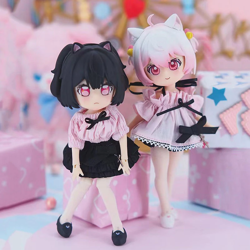 UFdoll MIAO Series Blind Box BJD Movable Doll Blind Box Toys Cute Action Anime Figure Kawaii Mystery Box Model Designer Doll Gif
UFdoll MIAO Series Blind Box BJD Movable Doll Blind Box Toys Cute Action Anime Figure Kawaii Mystery Box Model Designer Doll Gif