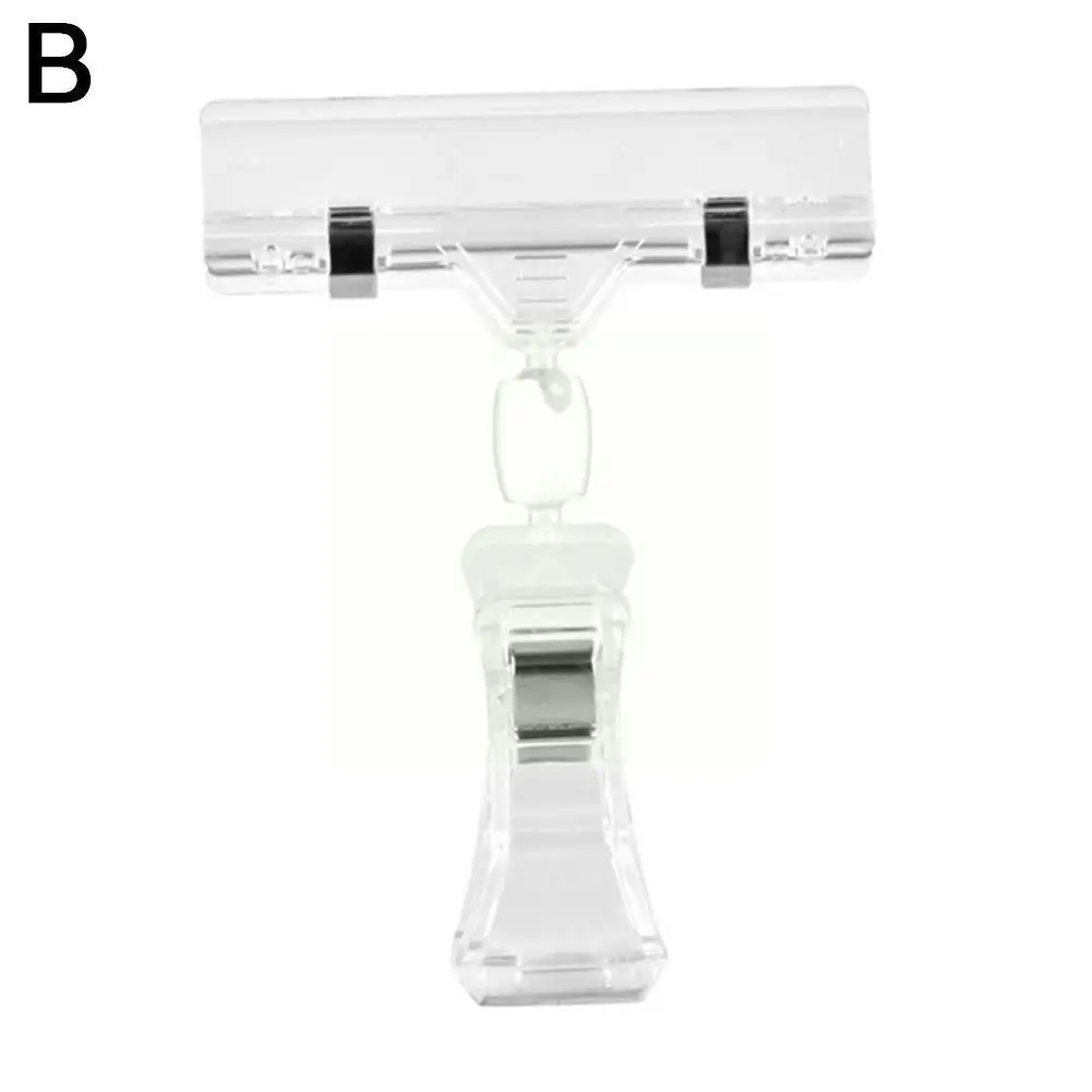 

47mm Clear Plastic Wall Suction Cup Clip Clamp Multifunctional Practical Sucker Clip Mall Supermarket Free Clamp Swivel Shi Q0d1