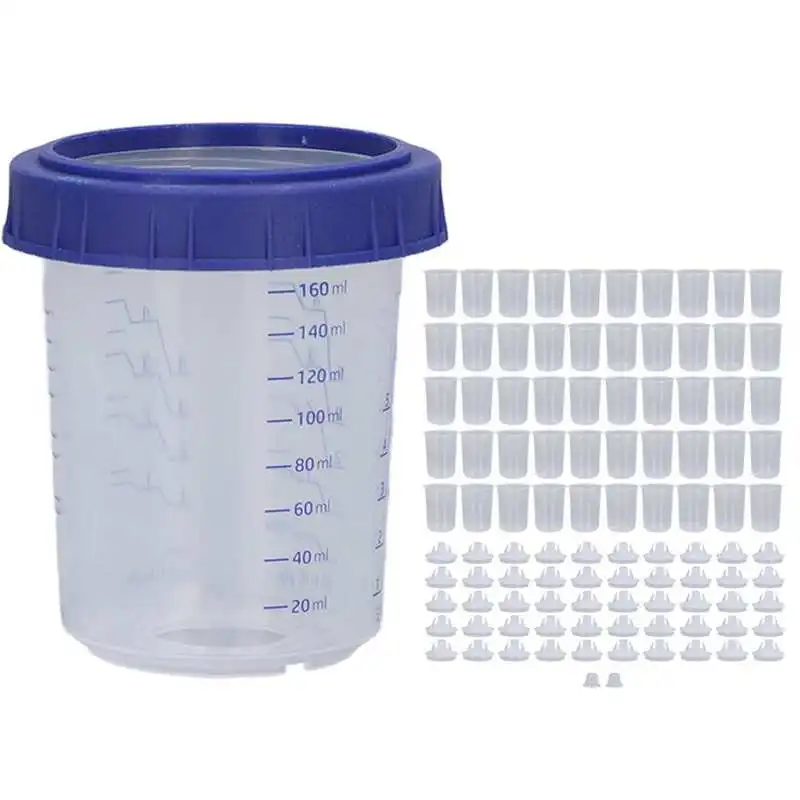 Spray Gun Cup Paint Mixer Environmental Friendly Paint Disposable Spray Gun Cup with 50 Disposable Cups for Industry
Spray Gun Cup Paint Mixer Environmental Friendly Paint Disposable Spray Gun Cup with 50 Disposable Cups for Industry