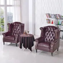 Throne Single Sofa Living Room Lazy European Cafe Bar Simple Balcony Vintage Korean Chair Italian Muebles Salon Room Furniture