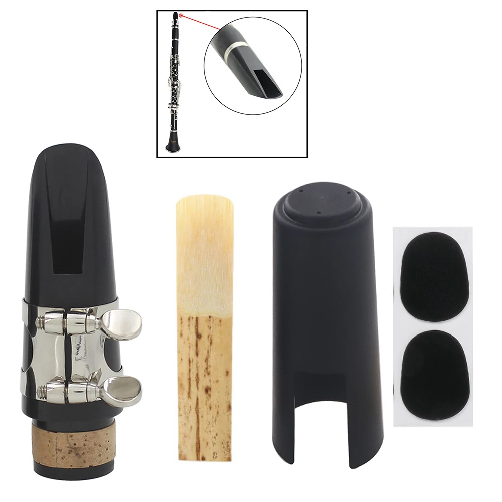 Bb Clarinet Mouthpiece Kit With Ligature Reed Cap Ligature Cushion Rofessional Traditional Clarinet Replacement Accessories
Bb Clarinet Mouthpiece Kit With Ligature Reed Cap Ligature Cushion Rofessional Traditional Clarinet Replacement Accessories