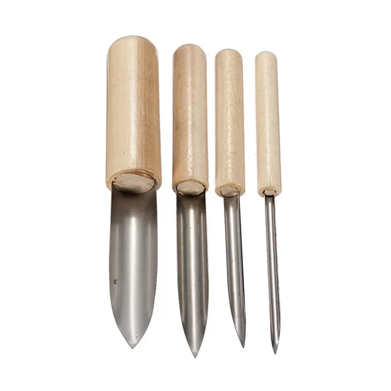 New Durable 4pcs Stainless Steel Semicircle Shaping Pottery Clay Modeling Sculpture Tool Set Hole Punch Convenient Great
New Durable 4pcs Stainless Steel Semicircle Shaping Pottery Clay Modeling Sculpture Tool Set Hole Punch Convenient Great
