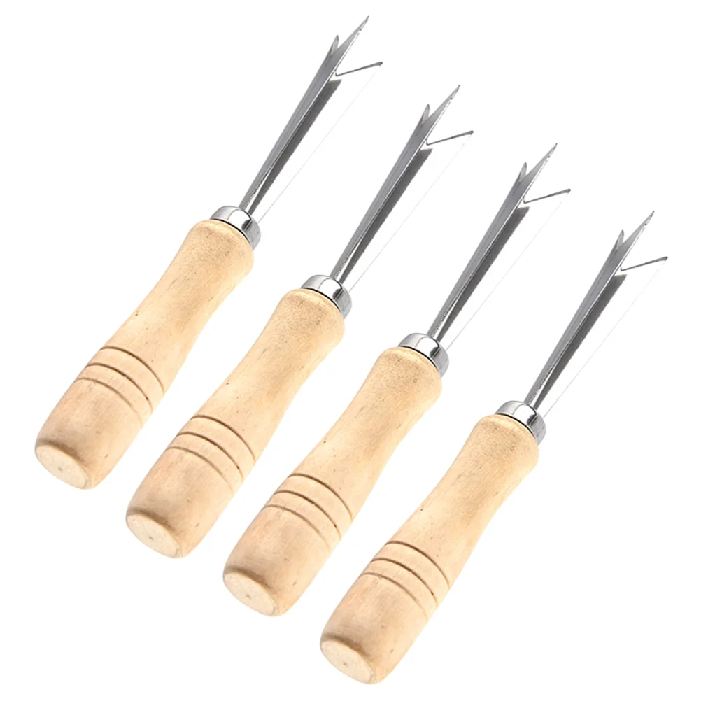 4 pcs Pineapple Eye Peeler Remover Strawberry Huller Fruit Stem Remover Kitchen Gadget v Shape Stainless Steel
4 pcs Pineapple Eye Peeler Remover Strawberry Huller Fruit Stem Remover Kitchen Gadget v Shape Stainless Steel