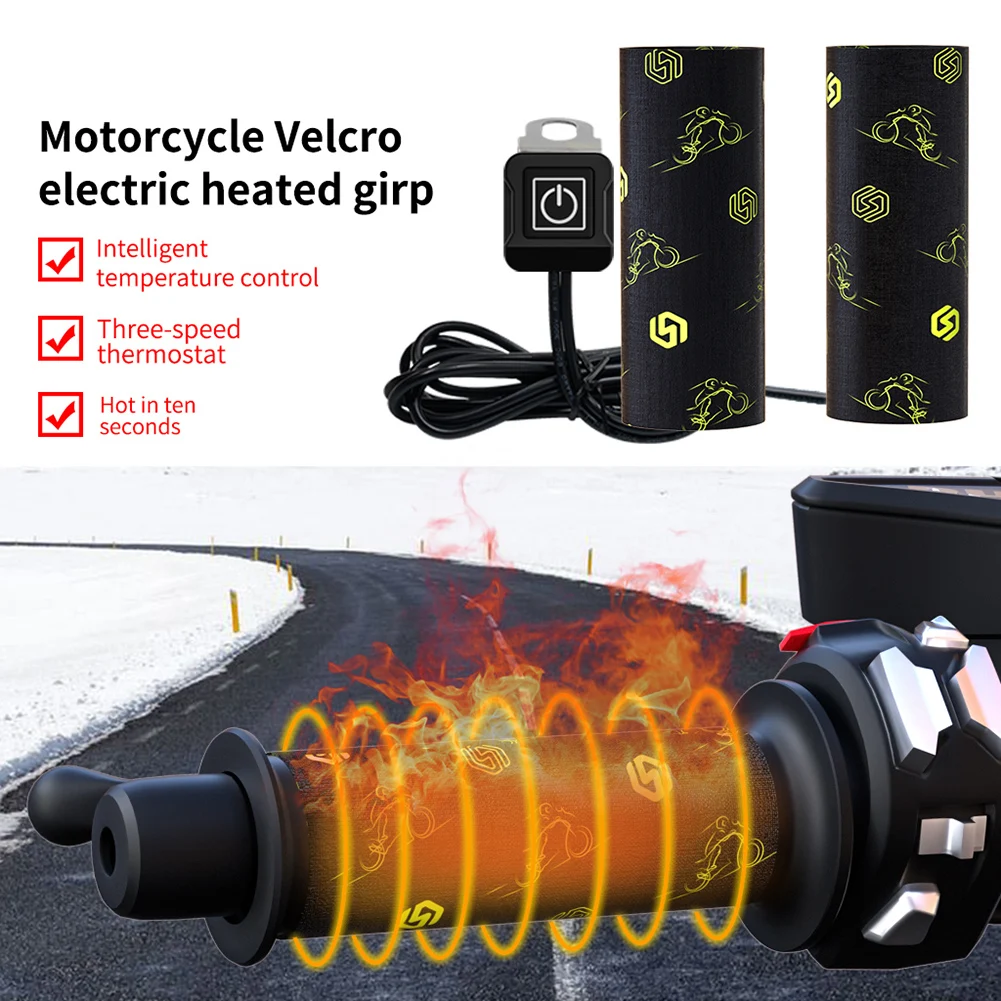 2 Pcs 12V Heating Film Heated Grips Inserts Handlebar Hand Warmers Waterproof For Universal Grip ATV Motorcycle Accessories
2 Pcs 12V Heating Film Heated Grips Inserts Handlebar Hand Warmers Waterproof For Universal Grip ATV Motorcycle Accessories
