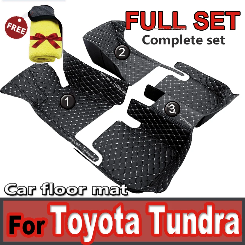 Car floor mats for Toyota Tundra 2007 2008 2009 2010 2011 2012 2013 Custom auto foot Pads automobile carpet cover
Car floor mats for Toyota Tundra 2007 2008 2009 2010 2011 2012 2013 Custom auto foot Pads automobile carpet cover