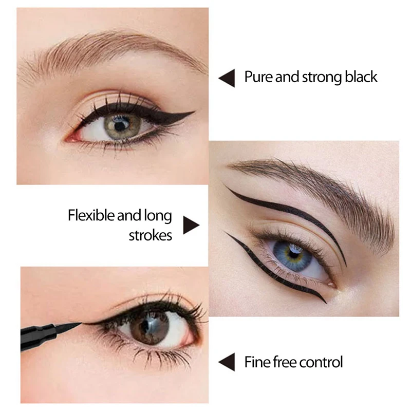 1 PC Black Eyeliner Ultra Fine Retractable Waterproof Makeup Automatic Long-lasting No Smudge Eyebrow Pencil Eyeliner
1 PC Black Eyeliner Ultra Fine Retractable Waterproof Makeup Automatic Long-lasting No Smudge Eyebrow Pencil Eyeliner