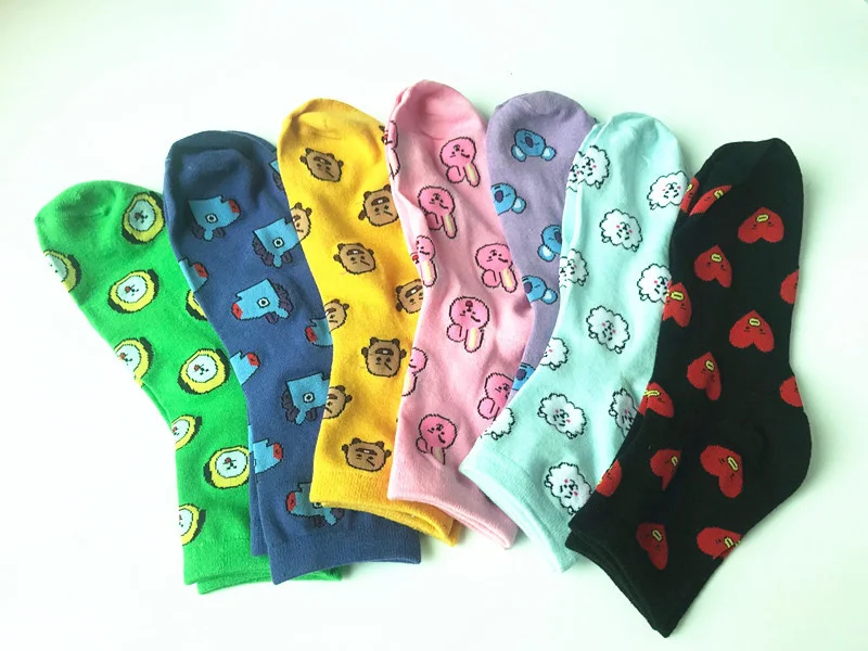 KPOP men's group cotton jacquard stockings couple cartoon sports socks cartoon cartoon cotton socks gift koala JIMIN SUGA JIN RM
KPOP men's group cotton jacquard stockings couple cartoon sports socks cartoon cartoon cotton socks gift koala JIMIN SUGA JIN RM
