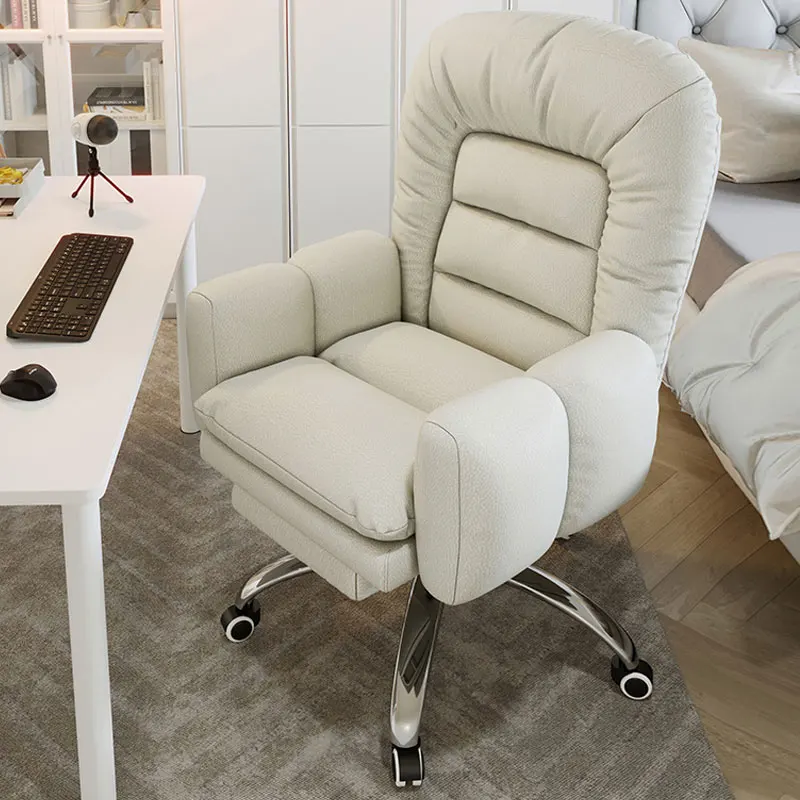 

Kawaii, белое компьютерное кресло, кресла, откидные кресла для отдыха, индивидуальное кресло для геймеров, Эйфелева мебель, офисы