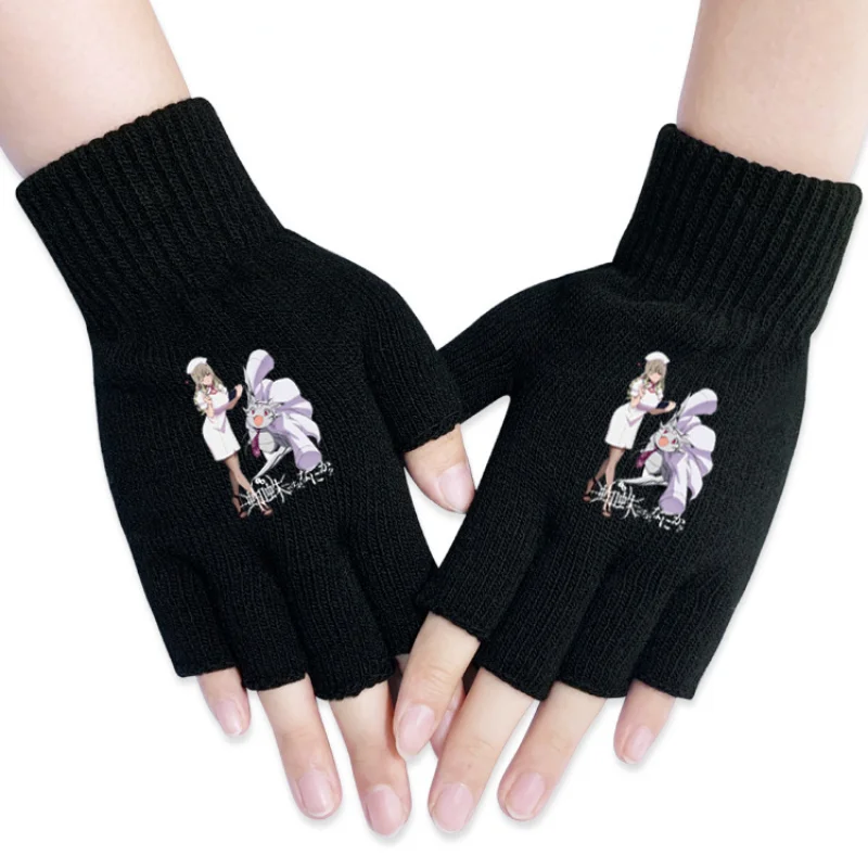 Anime Half-finger Gloves So I'm a Spider, So What? Men Women Adult Unisex Autumn Winter Warm Glove
Anime Half-finger Gloves So I'm a Spider, So What? Men Women Adult Unisex Autumn Winter Warm Glove
