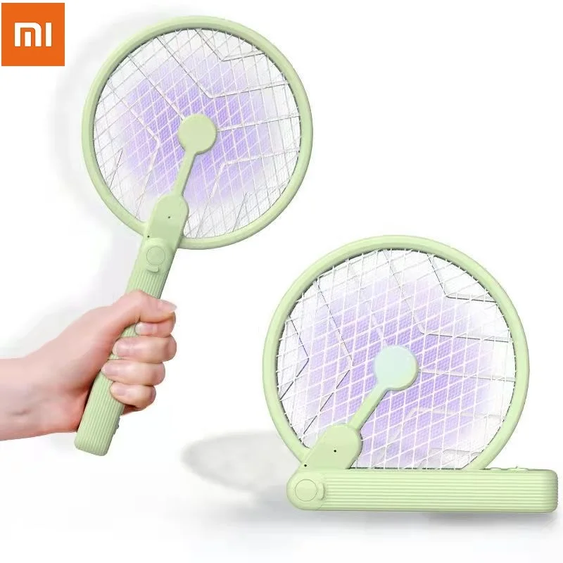 Mi Youpin Electric Insect Racket Swatter USB Rechargeable Led Light Hand-Held Wall Mounted Electric mosquito Swatter
Mi Youpin Electric Insect Racket Swatter USB Rechargeable Led Light Hand-Held Wall Mounted Electric mosquito Swatter