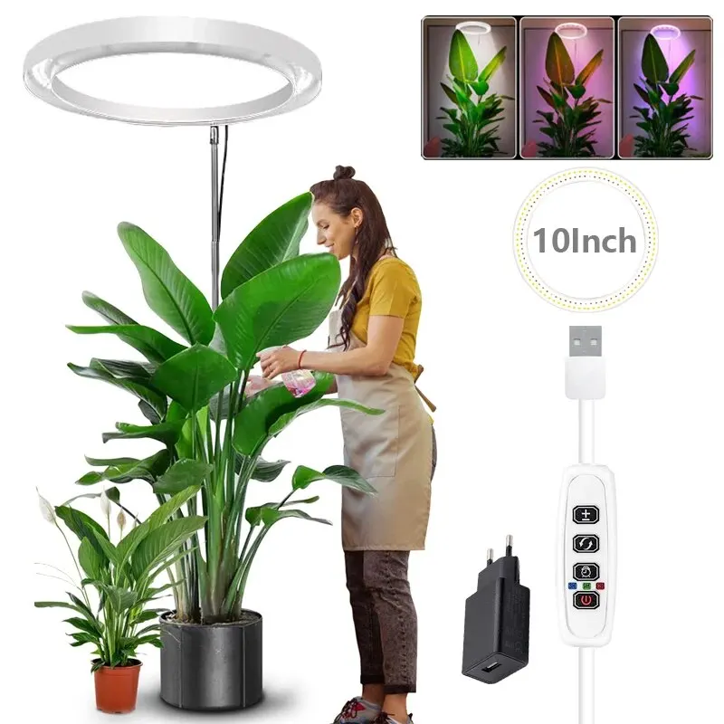 LED Grow Light 10" Алюминиевая Фитолампа
LED Grow Light 10" Алюминиевая Фитолампа