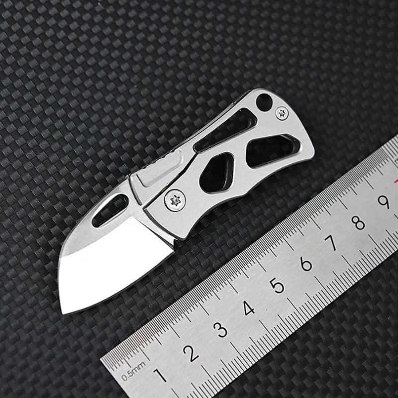 D2 High Hardness Folding Knife Stainless Steel Knife EDC Express Pocket Knife Gift Outdoor Tool KeyPendant Knive Folding
D2 High Hardness Folding Knife Stainless Steel Knife EDC Express Pocket Knife Gift Outdoor Tool KeyPendant Knive Folding