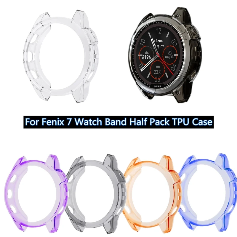 E8BE подходит для Garmin Fenix 7 /Fenix 7S /Fenix 7X умные часы противоударный чехол гибкий защитный чехол протектор моющийся чехол
E8BE подходит для Garmin Fenix 7 /Fenix 7S /Fenix 7X умные часы противоударный чехол гибкий защитный чехол протектор моющийся чехол