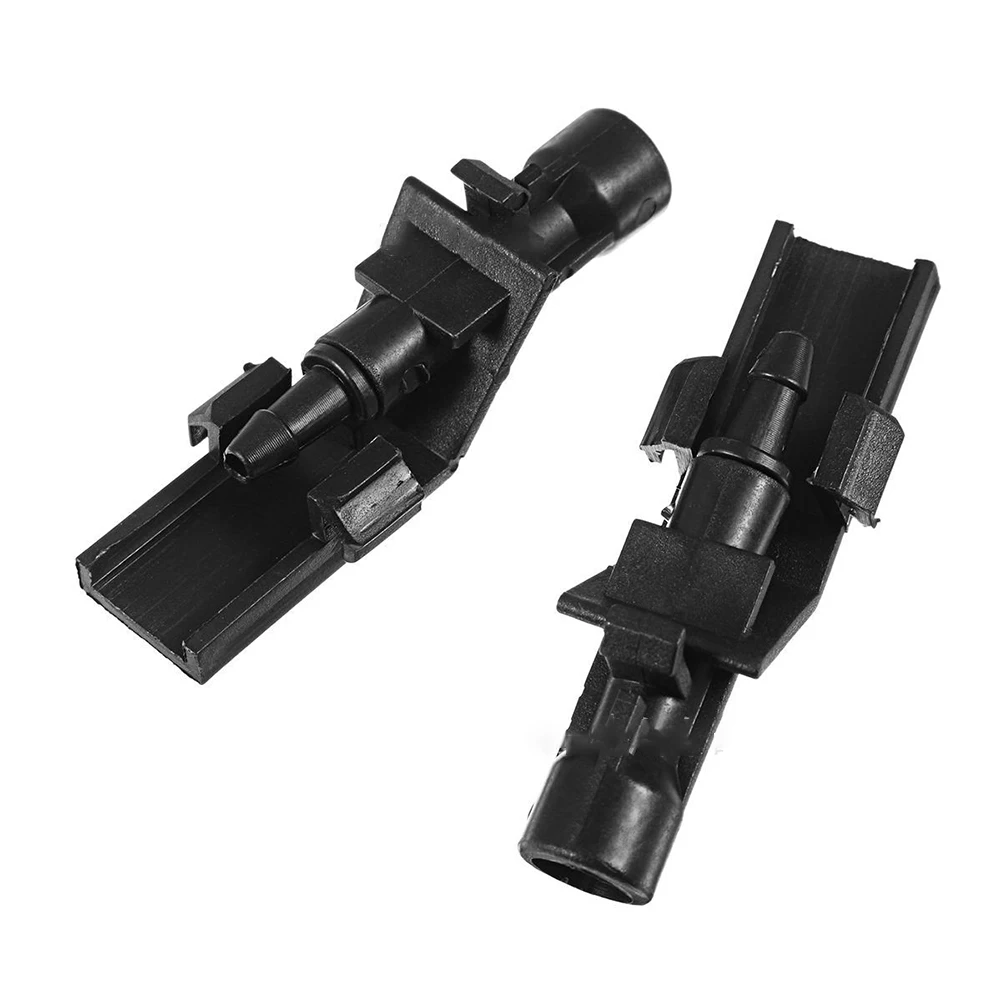 High Qulity Washer Nozzle Front Washer Nozzle 1Set 2Pc 68.5mm Length Black Car Accessories Car Front Windscreen Plastic
High Qulity Washer Nozzle Front Washer Nozzle 1Set 2Pc 68.5mm Length Black Car Accessories Car Front Windscreen Plastic