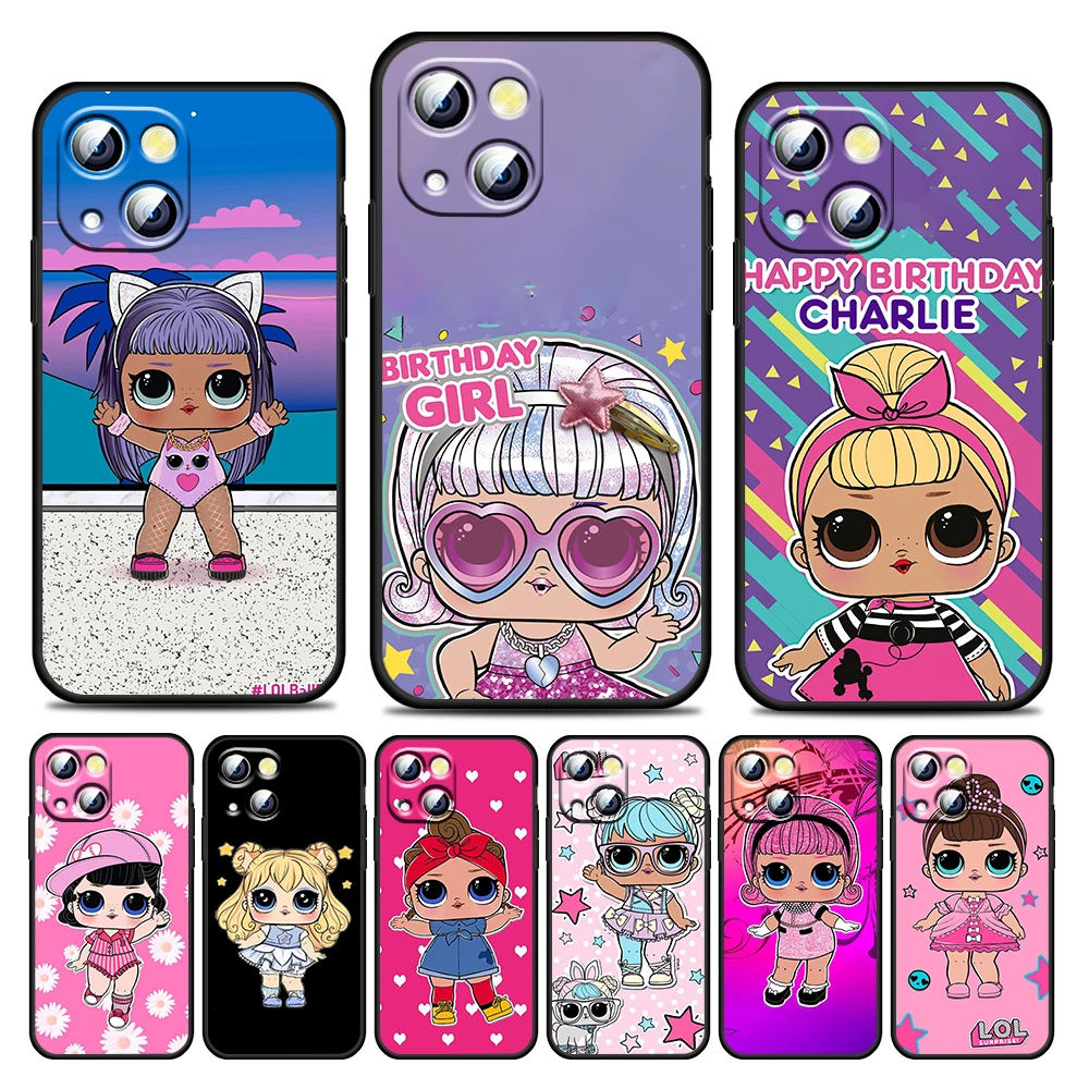 L.O.L. SURPRISE Love Dolls For Apple iPhone 13 12 11 Pro Max Mini XS Max X XR 6 7 8 Plus 5S SE2020 Soft Black Phone Case Cover
L.O.L. SURPRISE Love Dolls For Apple iPhone 13 12 11 Pro Max Mini XS Max X XR 6 7 8 Plus 5S SE2020 Soft Black Phone Case Cover
