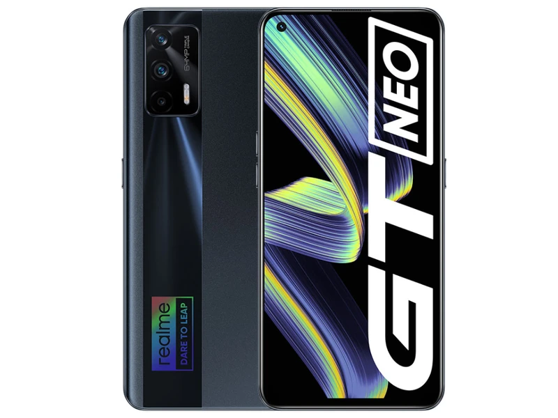 

New Global Rom realme GT Neo 5G Mobile Phone 6.43"120Hz Super AMOLED Dimensity 1200 Octa Core 65W Fast Charge 64MP Camera NFC