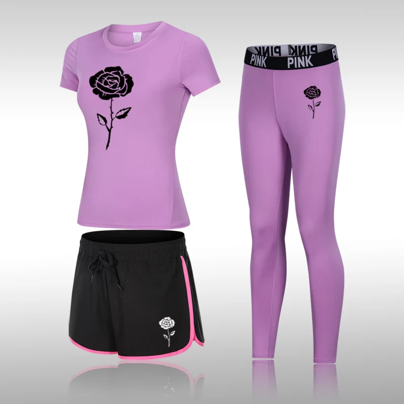 Women Yoga Set Sport T-shirt Quick Drying Short Sleeve Training Suit Slim Bodybuilding Fitness Gym Clothing Pants Sportswear
Women Yoga Set Sport T-shirt Quick Drying Short Sleeve Training Suit Slim Bodybuilding Fitness Gym Clothing Pants Sportswear