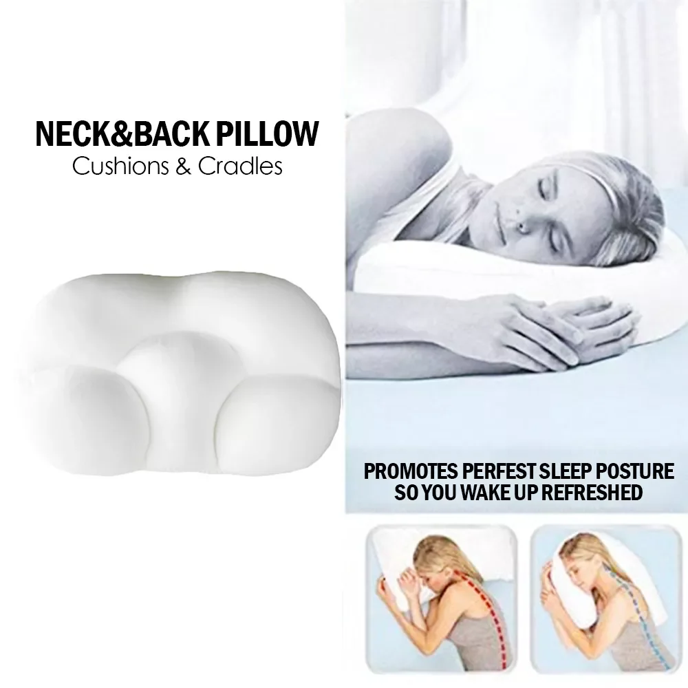 

Универсальная подушка для сна, облачная подушка для поддержки шеи, эргономичная подушка в форме бабочки, мягкая Ортопедическая подушка из п...