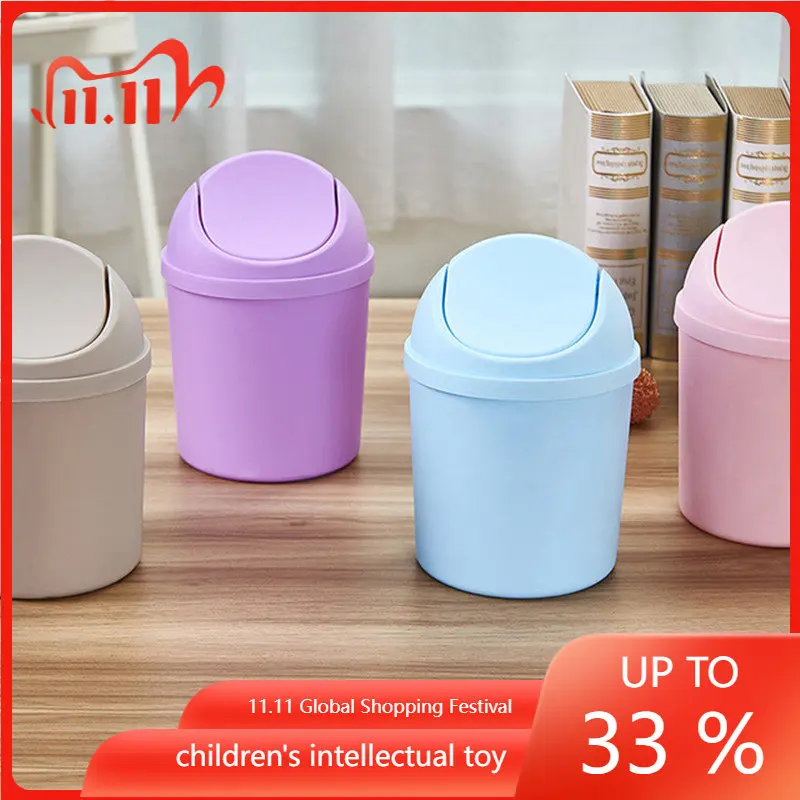 Mini Waste Bin Desktop Home Garbage Basket Table Trash Can Swing for Home Office Table Trash Can Small Waste Bin Office Supplies
Mini Waste Bin Desktop Home Garbage Basket Table Trash Can Swing for Home Office Table Trash Can Small Waste Bin Office Supplies