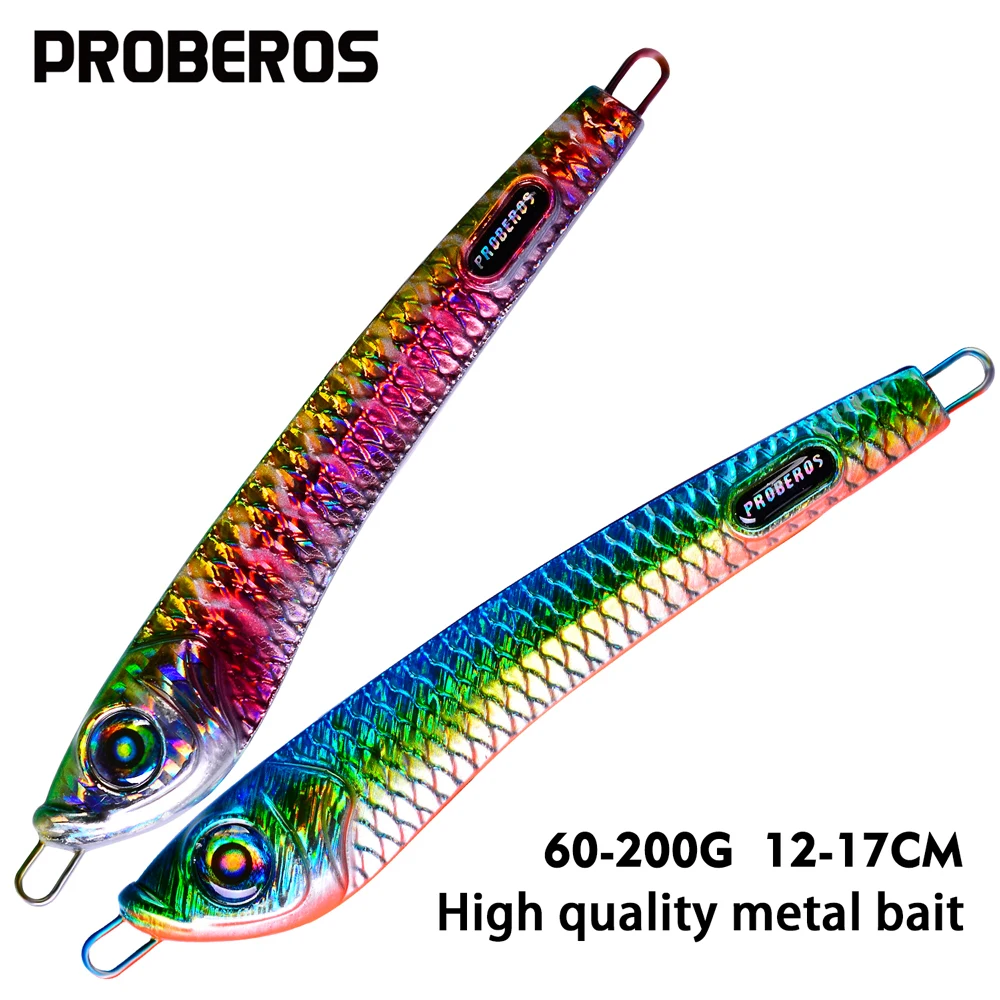 PROBEROS, 1 шт., искусственная приманка, 100 г-200 г/13,8 см-17 см, рыболовная приманка для джиггинга, приманка для троллинга, длинная приманка для забрас...
PROBEROS, 1 шт., искусственная приманка, 100 г-200 г/13,8 см-17 см, рыболовная приманка для джиггинга, приманка для троллинга, длинная приманка для забрас...