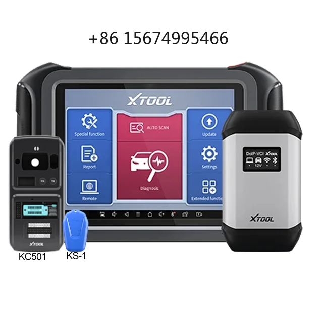 XTOOL D9 PRO Full System Car Diagnostic Tool With KC501 & KS01 Support Doip & CAN FD ECU Coding / Programming Free Update Online
XTOOL D9 PRO Full System Car Diagnostic Tool With KC501 & KS01 Support Doip & CAN FD ECU Coding / Programming Free Update Online