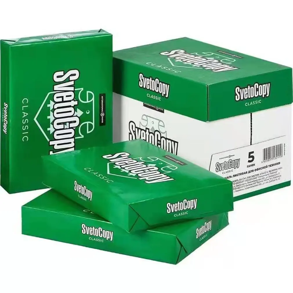 Бумага svetocopy «classic» A4, 80 г/м2, 500 л., 146% (5 упаковок по 500 листов) копировальная бумага для канцелярских принадлежностей
Бумага svetocopy «classic» A4, 80 г/м2, 500 л., 146% (5 упаковок по 500 листов) копировальная бумага для канцелярских принадлежностей
