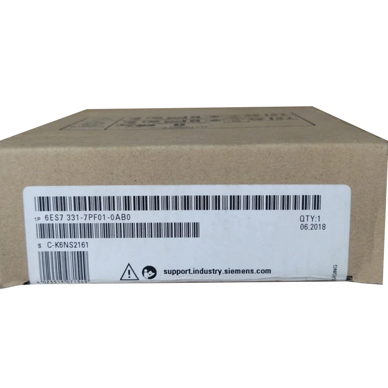 Новинка, оригинал, быстрая доставка, 6ES7331-7PF01-0AB0
Новинка, оригинал, быстрая доставка, 6ES7331-7PF01-0AB0
