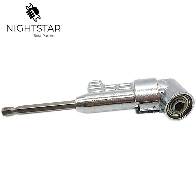 Krachtige Screwdriver Bit Holder Angle Driver 1/4" Hex Drive System 105 Degree Angle Bit Driver Hex Magnetic Angled Bit Holder
Krachtige Screwdriver Bit Holder Angle Driver 1/4" Hex Drive System 105 Degree Angle Bit Driver Hex Magnetic Angled Bit Holder
