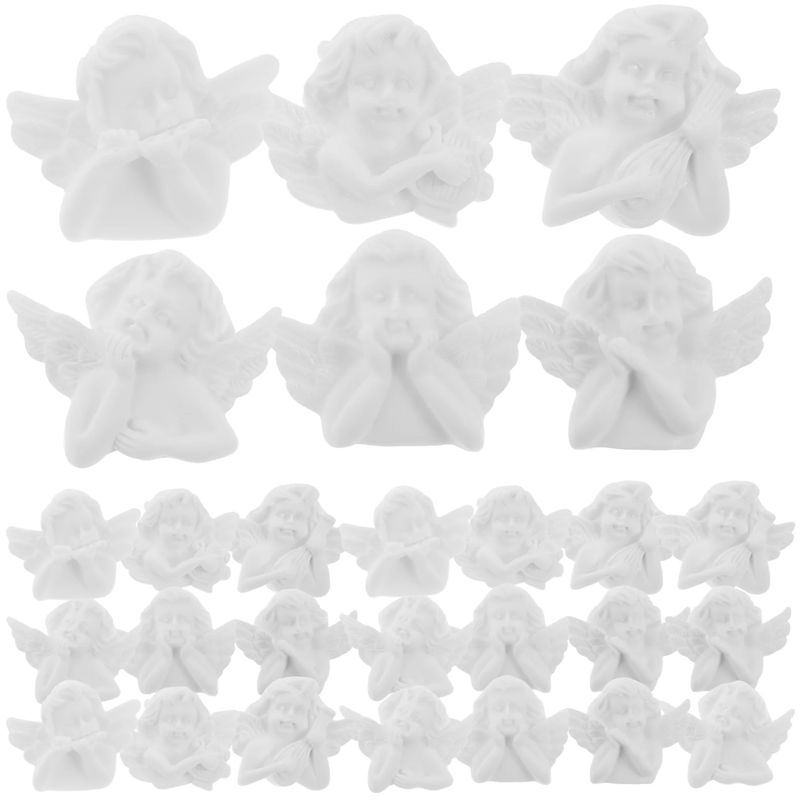30 Pcs Baroque DIY Accessories Hair Clips Angel Flatback Resin Phone Case Material
30 Pcs Baroque DIY Accessories Hair Clips Angel Flatback Resin Phone Case Material