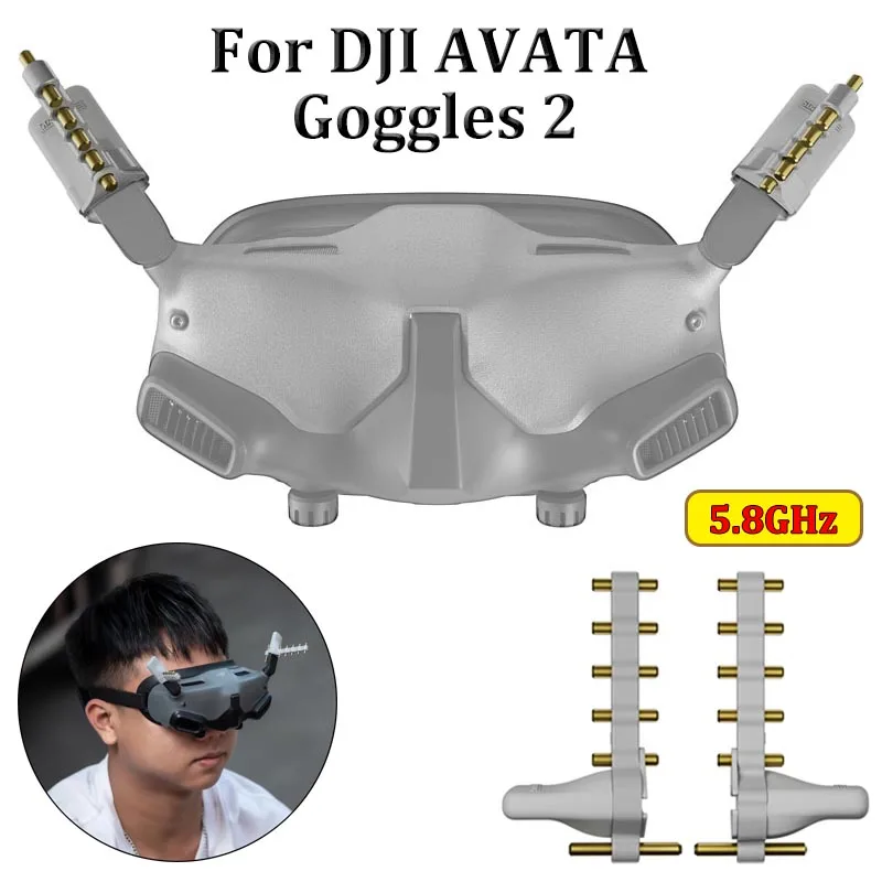 Усилитель антенны Yagi для DJI Avata Goggles 2 5,8 GHz усилитель сигнала VR расширитель диапазона для DJI Avata VR аксессуары
Усилитель антенны Yagi для DJI Avata Goggles 2 5,8 GHz усилитель сигнала VR расширитель диапазона для DJI Avata VR аксессуары