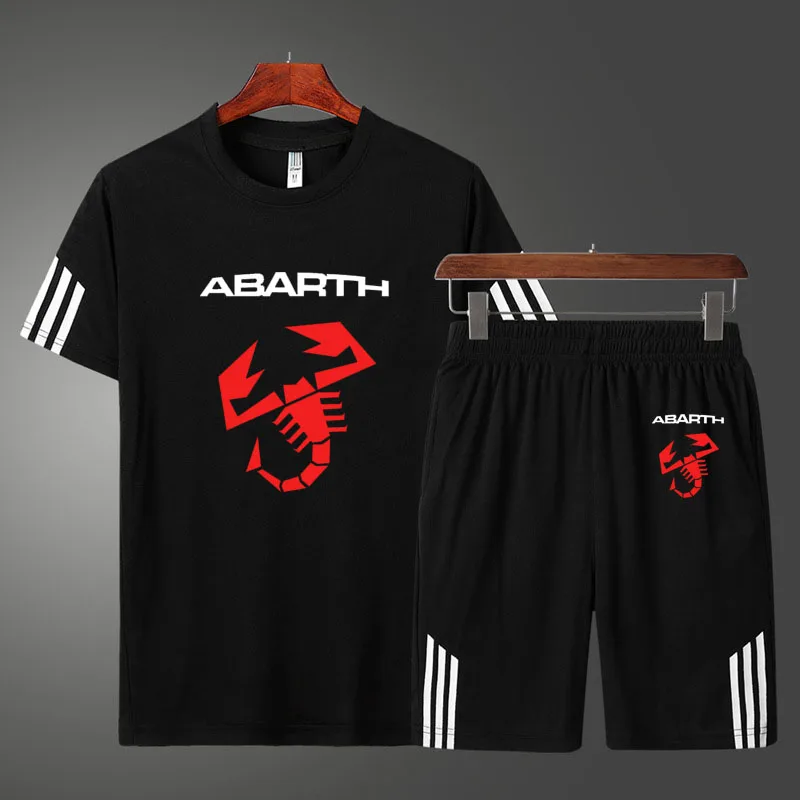 High Quality Casual Men's T-shirt Abarth Car Logo Printing Summer Casual Cotton Men's short sleeve + shorts two-piece suit
High Quality Casual Men's T-shirt Abarth Car Logo Printing Summer Casual Cotton Men's short sleeve + shorts two-piece suit