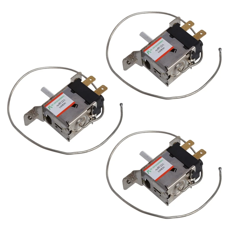 

3-х контактный термостат для холодильника WPF22A с металлическим шнуром 30 см